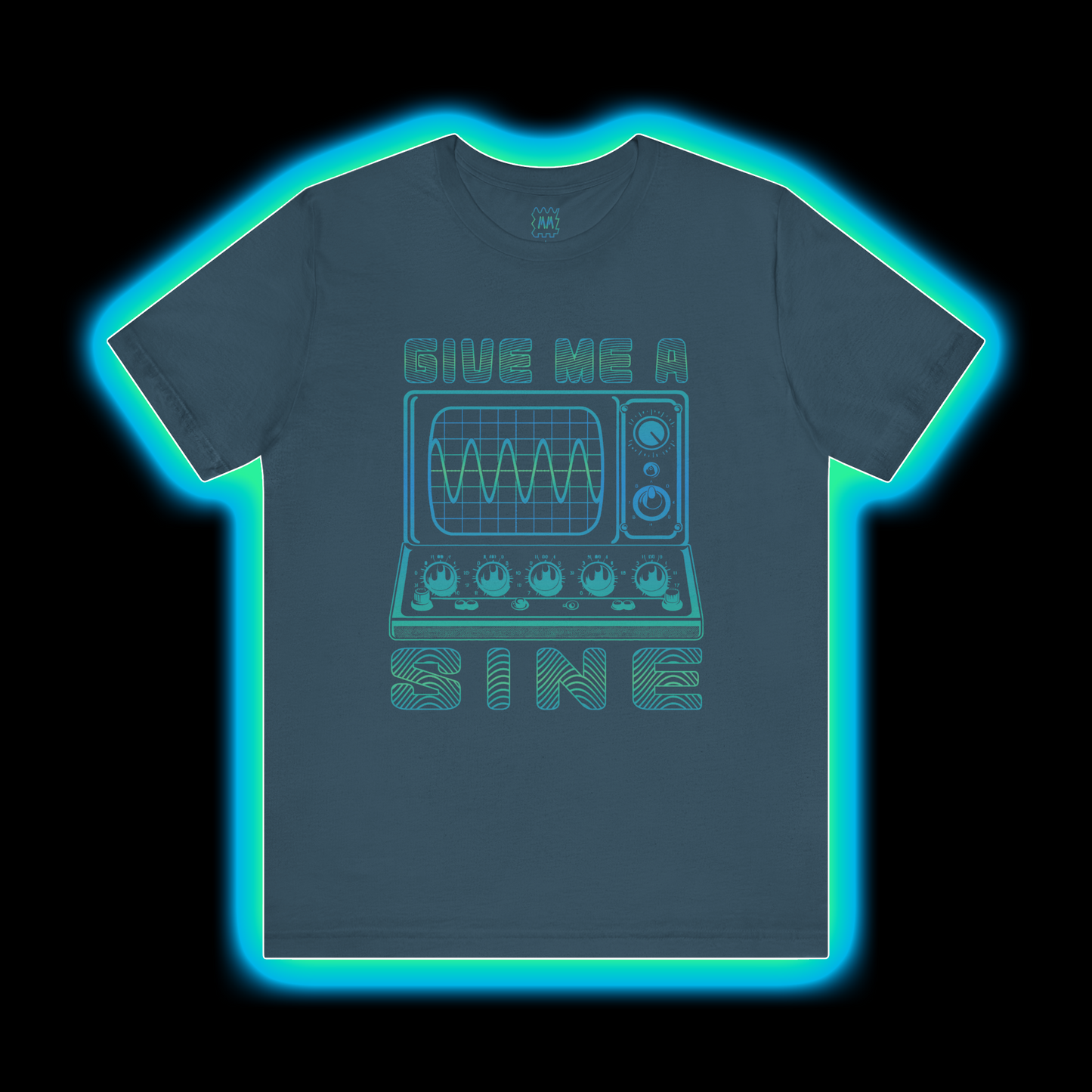 Give Me A Sine - Synth Waves T-Shirt