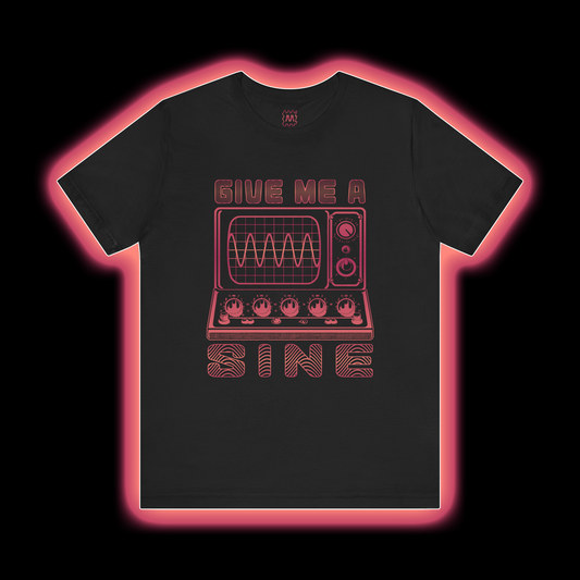 Give Me A Sine - Synth Waves T-Shirt