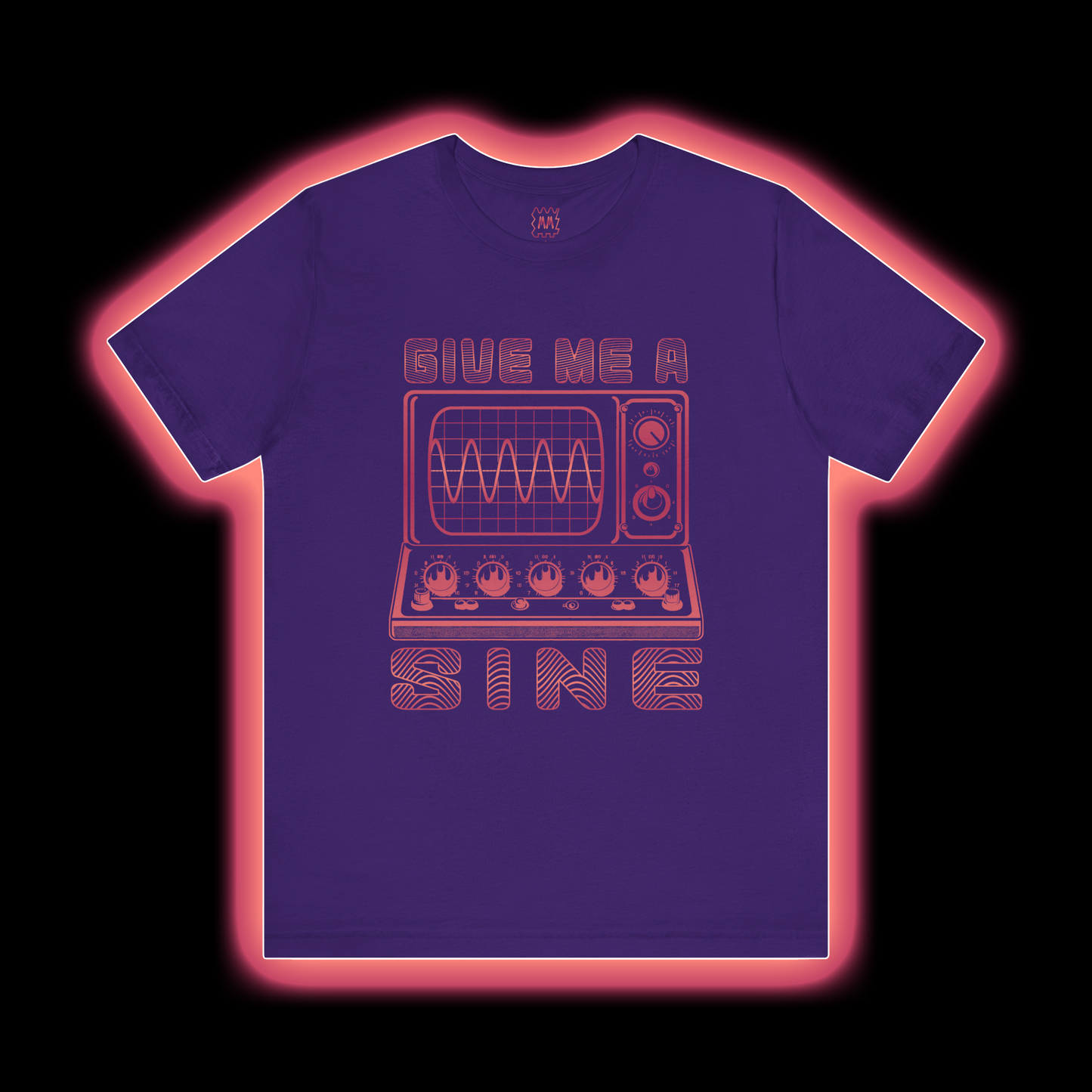 Give Me A Sine - Synth Waves T-Shirt