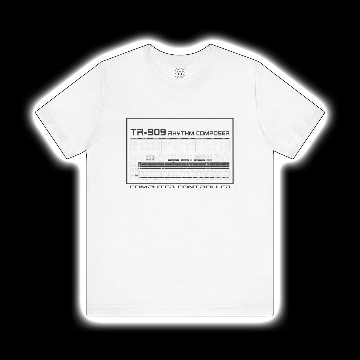 Rhythm Composer TR-909 (Roland 909) - Vintage Voltage T-Shirt